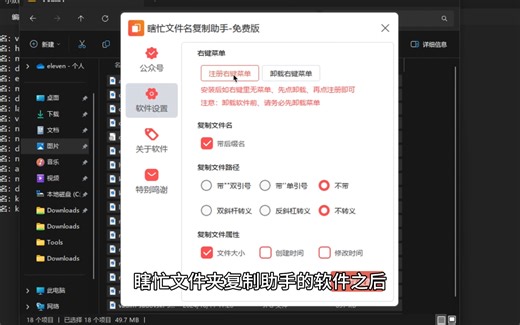 别...瞎忙，文件名复制助手来了｜批量复制文件名/路径/属性
