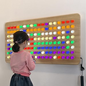 Giant Sensory Light Peg Board Montessori Wall Toy for Autism ADHD Large 24x48 Light up Pegboard for Sensory Rooms Therapy and Playrooms - Etsy