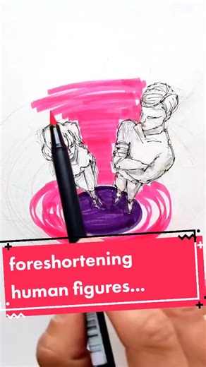Foreshortening Tutorial: Drawing Complex Figures with Perspective