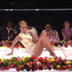 Katy Perry finally performed "Bon Appétit" ft. Migos and "Swish Swish." Watch our playlist with the performances and tell us which one was your favorite! http://vevo.ly/AkOQrJ | Vevo
