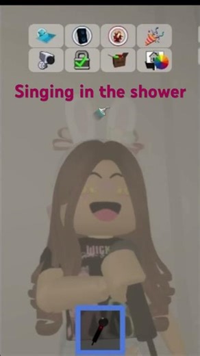 Mirror and shower #roblox