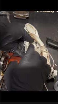 Replacing the pull cord on a chainsaw recoil. How to fix a broken chainsaw by putting new rope on.