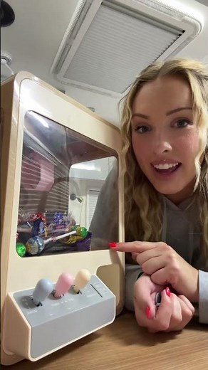 Filling up my claw machine with prizes