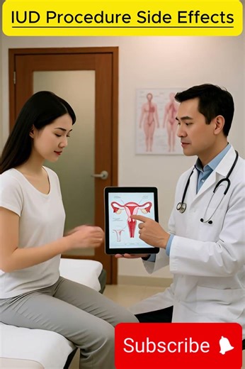 IUD Procedure Side Effects Explained ⚠️ | Birth Control IUD Health Guide 🩺 #anotomy #humanbodysystem