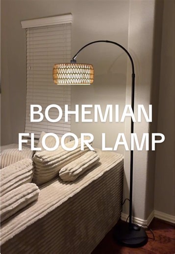 Yes it’s remote controlled, dimmable, multiple light settings from cool to warm tones or multicolored if that’s your vibe. Love the bohemian rattan aesthetic it gives, and it’s currently part of the jumpstart sale @Demilare Official #floorlamp #rattanlamp #boho #lamp #jumpstartsale