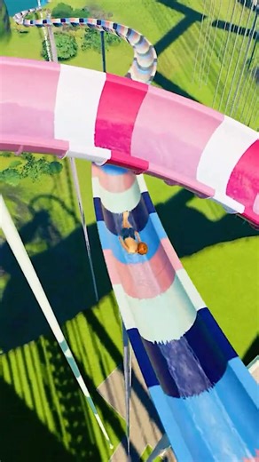 Wonderful Water Slide in Planet Coaster 2 #planetcoaster2 #waterslide