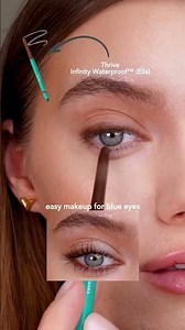 Make your blue eyes pop with this makeup 🤍 works on all eye colors ✨ #makeup #eyemakeuptutorial
