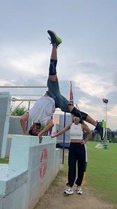 Cute girl reaction😍 #reelsviralシ #viralreelsシ #trendingreels #couplegoals #acrobatics #gymnastics #gymnast #stunts #action | Hoshiyar Singh