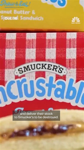 Smucker's, home of the Uncrustable, is filing a lawsuit saying that the Trader Joe's version of the crustless peanut butter and jelly sandwich is an obvious copycat. | NBC News