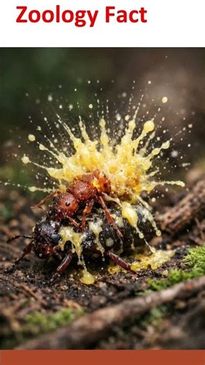 Ants That Explode 💥| Zoology Facts