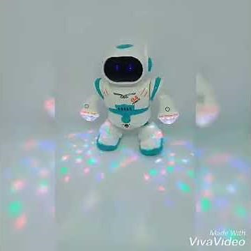 Dancing 4 Intelligent Robot Toy Battery Operated With Light and Sound Kid Girl & Boy Gift
