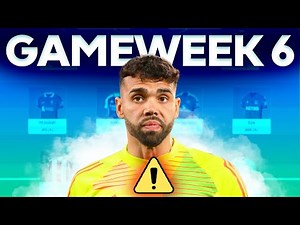 FINAL FPL TEAM THOUGHTS | GW6 | WILDCARD UPDATE ⚠️