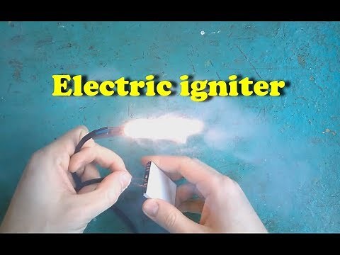 How to make electric igniter (electric fuse for launch rocket,firecrackers and fireworks)