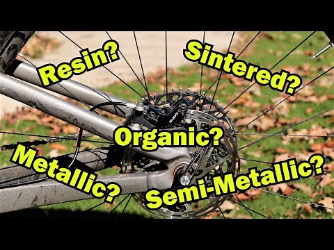 MTB Brake Pad Comparison. Resin or Metal Brake Pads. Trail Breaker
