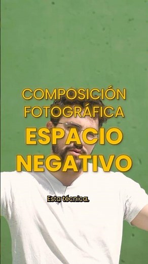 Espacio negativo en TUS FOTOGRAFÍAS 📸#fotografia #foto #video #filmmaker #composicion