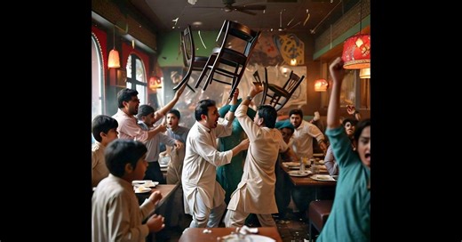 DHA Restaurant Fight: Elite Families Fight Over Chair, Captured on Video