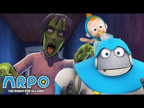 Arpo the Robot | Run for Your LIFE!!! +MORE FULL EPISODES | Compilation | Funny Cartoons for Kids
