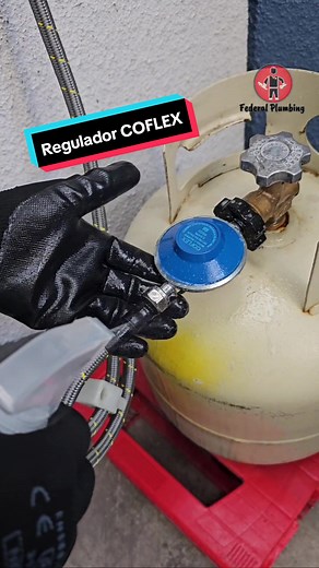 Cómo colocar un regulador de gas COFLEX correctamente