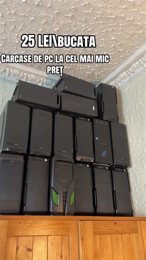 Vând aceste carcase de pc la 25 lei #gaming #pc #romania #reducere #2026