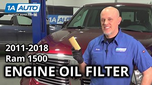 How to Change Oil 2011-2018 RAM 1500 36L V6