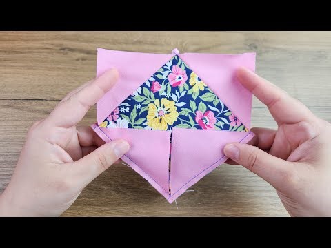How to Sew a Patchwork Square Fold Design – Easy Tutorial