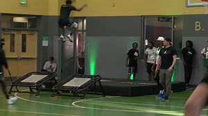 Bucks hold auditions for the 'Rim Rockers'