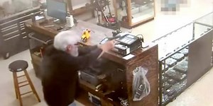 Footage Shows Gun Store Owner Killing Armed Robber In Georgia