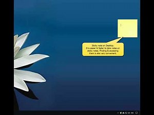 Windows: Creating desktop stickies like 3M Post-It® Notes on Windows in Notezilla
