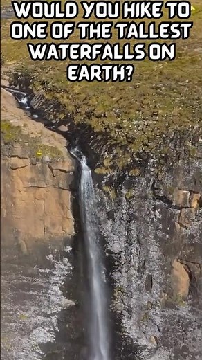 This Hike Leads to One of the World’s Tallest Waterfalls | A Must-Do Adventure #travel #adventure