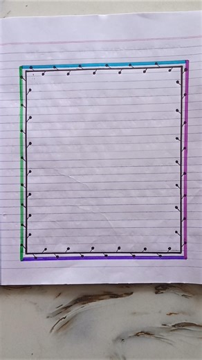 Project File Border Design #projectfile #borderdesign #art #viral #viralvideo #shorts #trending