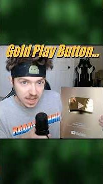 We got the Gold Play Button! #shorts