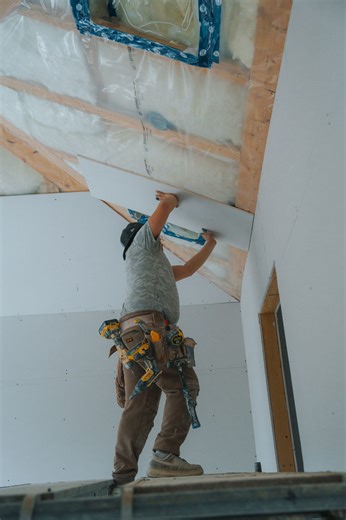 Net-Zero Building Solutions on Instagram: "From framing to insulation to airtight sealing, every layer is installed with purpose to control sound, reduce noise transfer, and boost performance. The result : a quieter, stronger, higher-quality space built to feel better every day. 🔥Fast, reliable and organized customer service only at Net-zero Building Solutions LTD. ✅Energy efficiency solutions to fit every budget. ✅Using only the most reputable products and tools! 🥇 ✅Certified and Insured 🎗 ✅