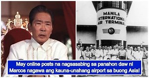 Fact check: Did Marcos build the first-ever airport in Asia?