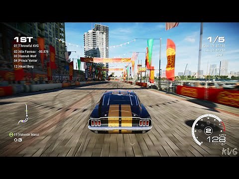 GRID Legends - Miami - Gameplay (PC UHD) [4K60FPS]