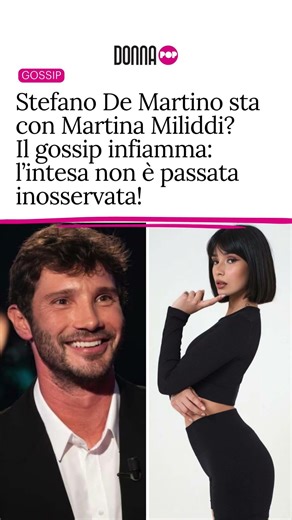 Stefano De Martino sta con Martina Miliddi? Il gossip infiamma: l’intesa non è passata inosservata!