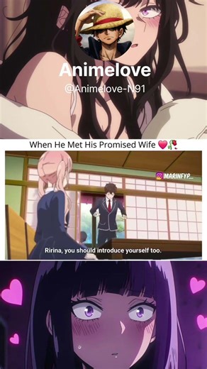 Love whispered, and our hearts listened. ❤️#AnimeLove #LoveStory #AnimeEdit