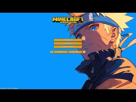 --Naruto Uzumaki Custom Menu Texture Pack Showcase--