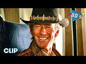 "New York Must Be the Friendliest Place on Earth!" | Crocodile Dundee (1986) 4K CLIP