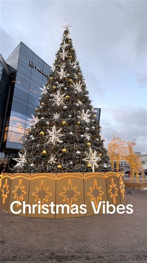 Christmas vibes are everywhere. Beautiful Moscow at night. #christmas #fyp #vibes #foryoupage #moscow