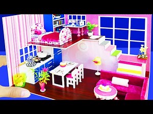 DIY maison miniature en carton #35 !! ❤💖 Construisez la belle maison de rêve d'une mère