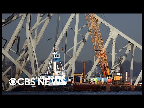 Close look at complex Baltimore collapse site cleanup operation
