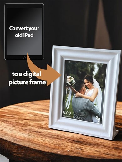 IPad Digital Photo Frame: 7th-9th Gen iPad Display Stand - Etsy