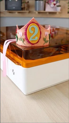 xTool M2 Color Craft Laser - DIY Felt Birthday Crown