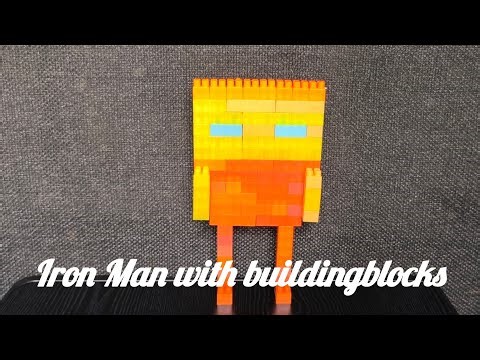Satisfying DIY blocks Iron Man|Building Blocks|Blocksbuilding|Iron Man|Blockvedio|Blockgames