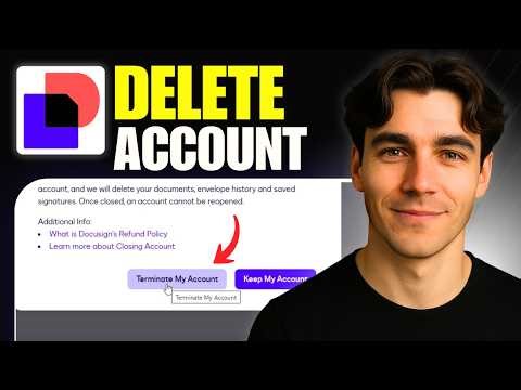 How to Delete Docusign Account (Tutorial 2026)