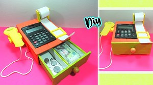 31K views · 515 reactions | Hoy les comparto una linda idea de como hacer una caja registradora con cartón reciclado!  Ideas fáciles para hacer en casa!  Hello everyone! Today I share with you a nice idea of ​​how to make a cash register with recycled cardboard!  Easy ideas to do at home! #diy #juguetesreciclados #manualidades #crafts | Diy Marshel Craft | Facebook