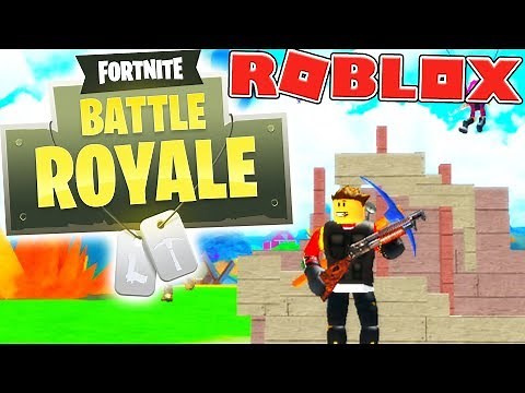 BEST FIRST ROUND EVER? - ROBLOX FORTNITE BATTLE ROYALE (ISLAND ROYALE) #1