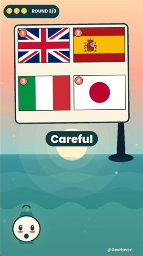 Guess Which Flag VANISHES! 3 Rounds 👻 #flags #quiz
