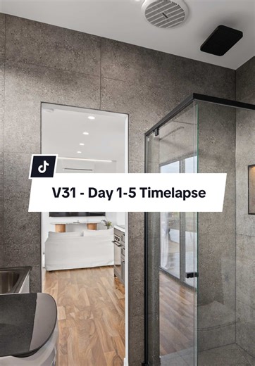 Container Home Transformation: Day 1 to Day 5 Timelapse
