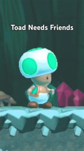 Toad Needs Friends #mario #shorts #memes